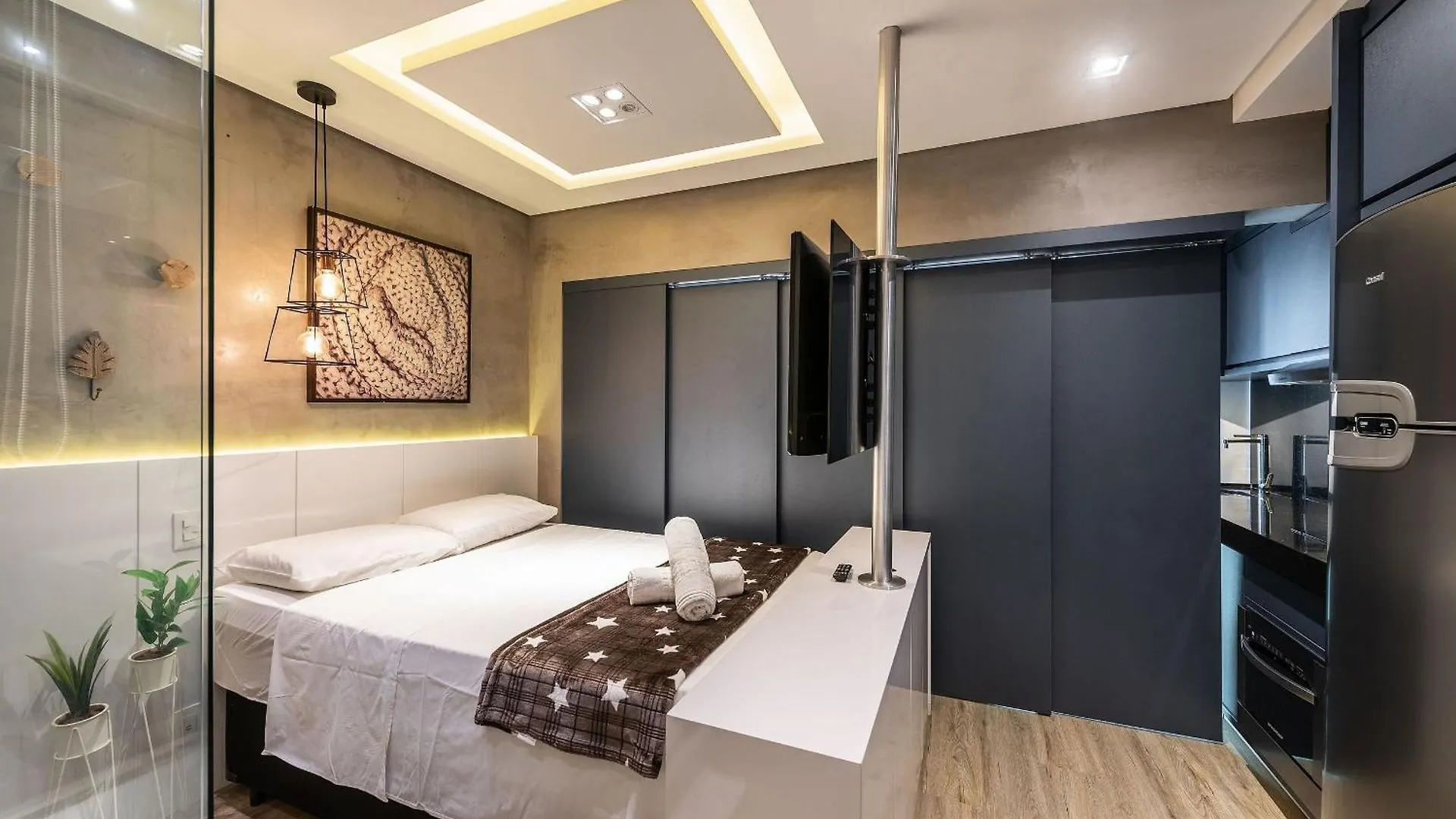 Apartment Vu3 Espaco Confortavel C/ Vaga Prox. Allianz Sao Paulo
